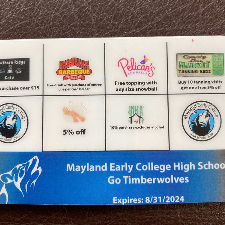 discount card other side